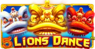 ภาพเกม 5 Lions Dance ที่ hag36 รวบรวมไว้